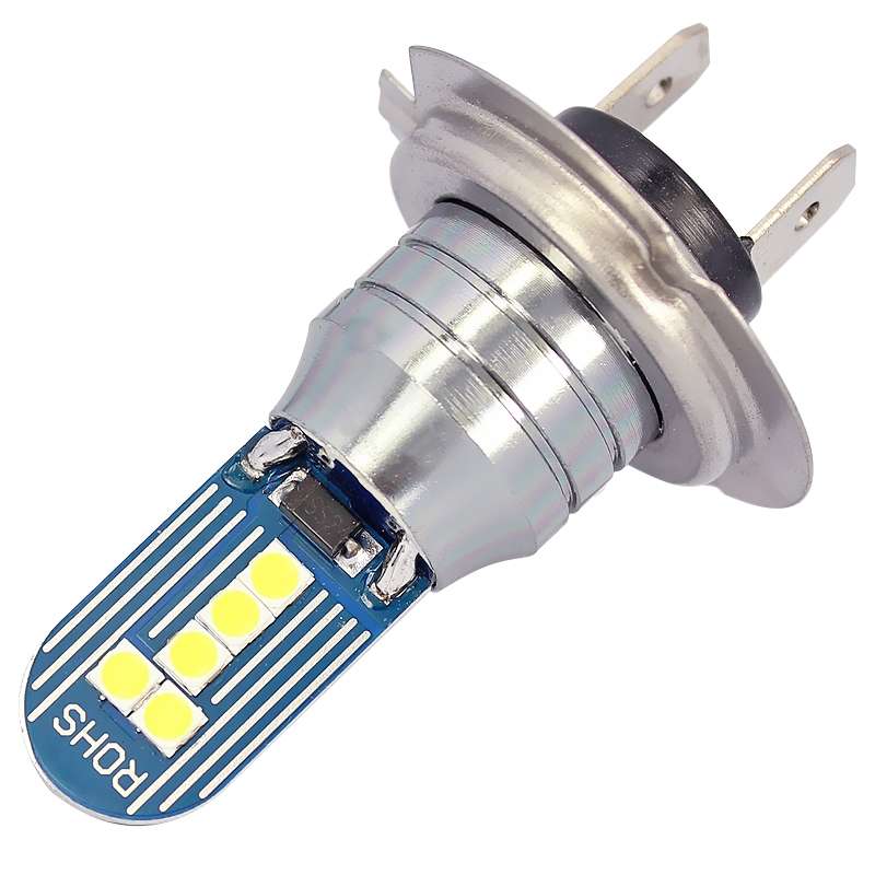 1 Pair H7 DC12V 7.8W Car LED Fog Light (White Light)