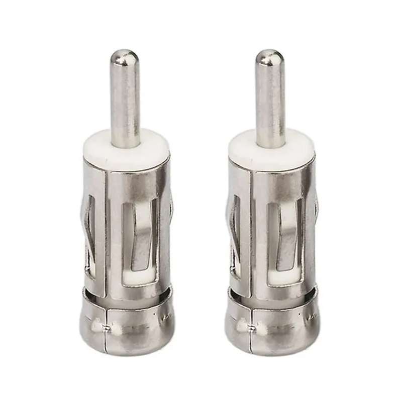 10pcs Car Vehicles Radio Stereo Aerial Antenna Mast Male Adapter DIN Connector Plug