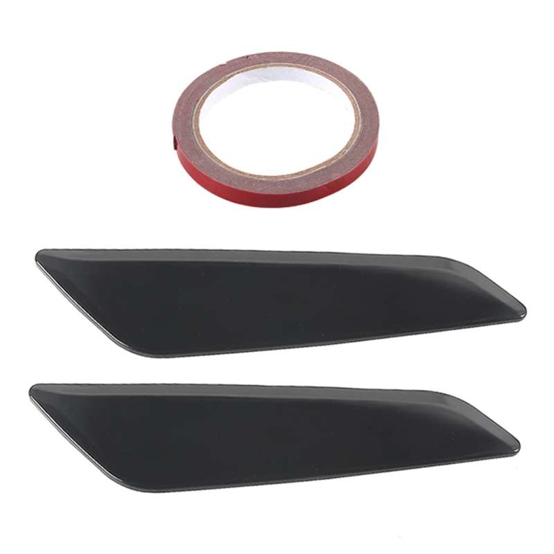 Car ABS Fender Decorative Sticker for BMW 5 Series 525Li 530Li, Bright Black