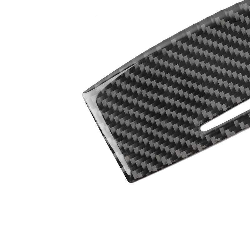 Car Carbon Fiber Gear Shift Ashtray Decorative Sticker for Infiniti Q50 / Q60 2014-2020
