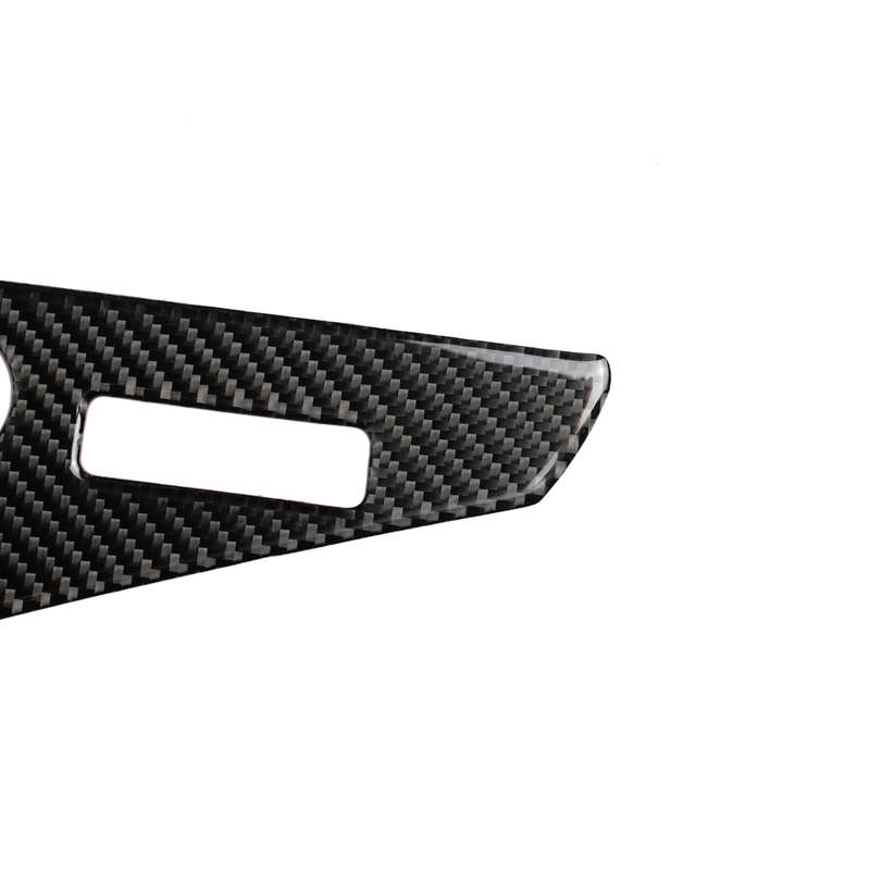 4 PCS Car Carbon Fiber Door Inner Handle Panel Decorative Sticker for Infiniti Q50 2014-2020, Left D