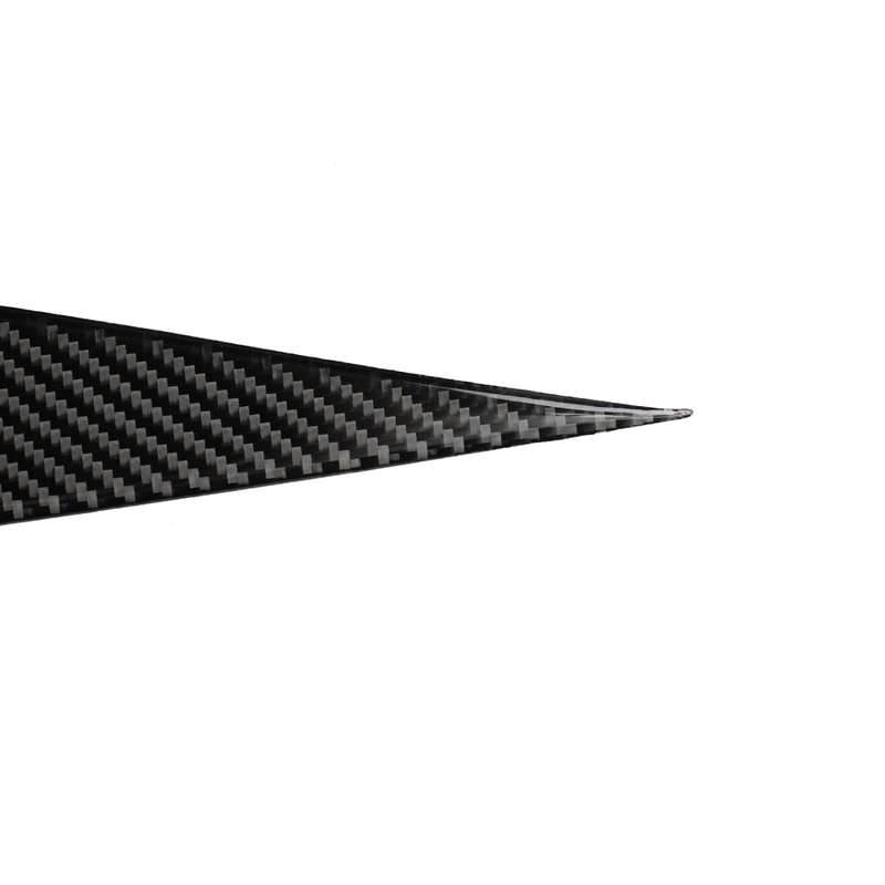 4 PCS Car Carbon Fiber Door Inner Handle Panel Decorative Sticker for Infiniti Q50 2014-2020, Left D