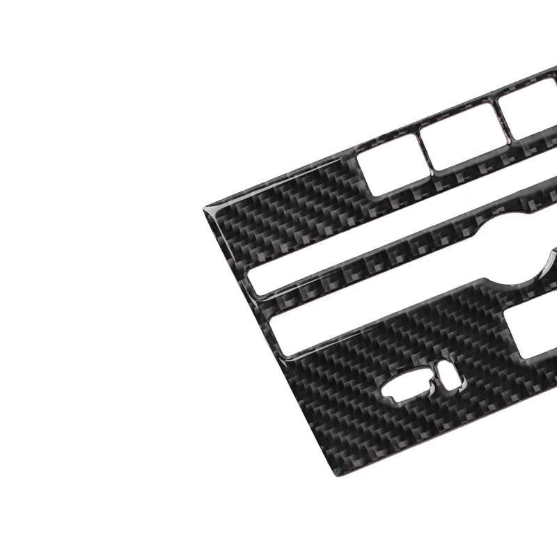 Car Carbon Fiber CD Console Panel Decorative Sticker for Infiniti Q50 / Q60 2014-2020