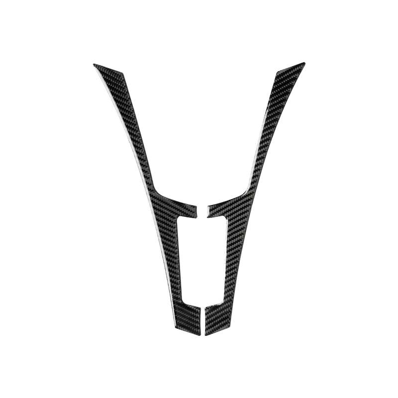 Car Carbon Fiber Central Control Side F Frame Decorative Sticker for Infiniti Q50 / Q60 2014-2020
