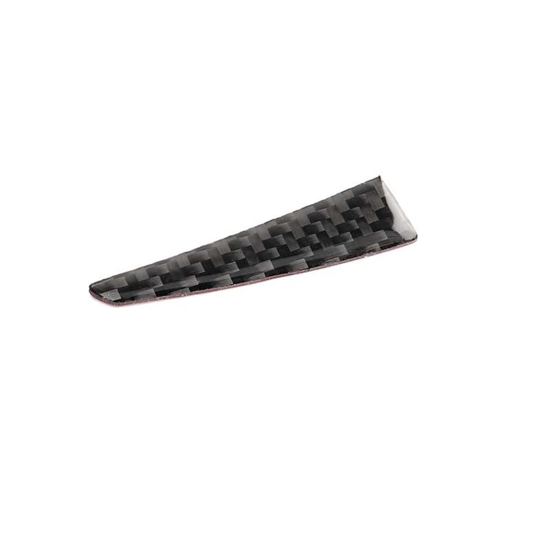 2 PCS Car Carbon Fiber Steering Wheel Below Decorative Sticker for Infiniti Q50 / Q60 2014-2020