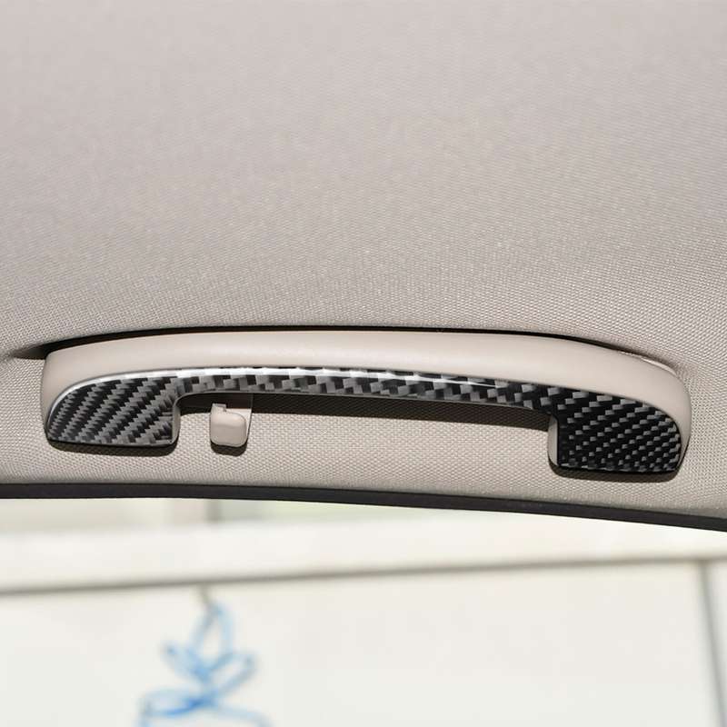 Car Carbon Fiber Armrest Decorative Sticker for Infiniti Q50 / Q60 2014-2020