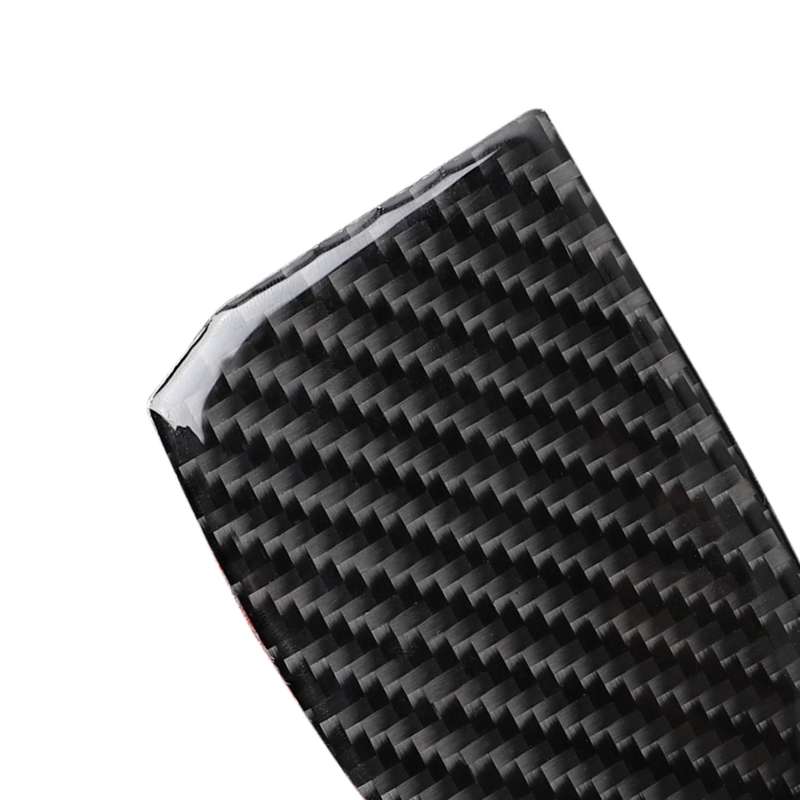 4 PCS Car Carbon Fiber Door Inner Handle Wrist Panel Decorative Sticker for Infiniti Q50 / Q60 2014-