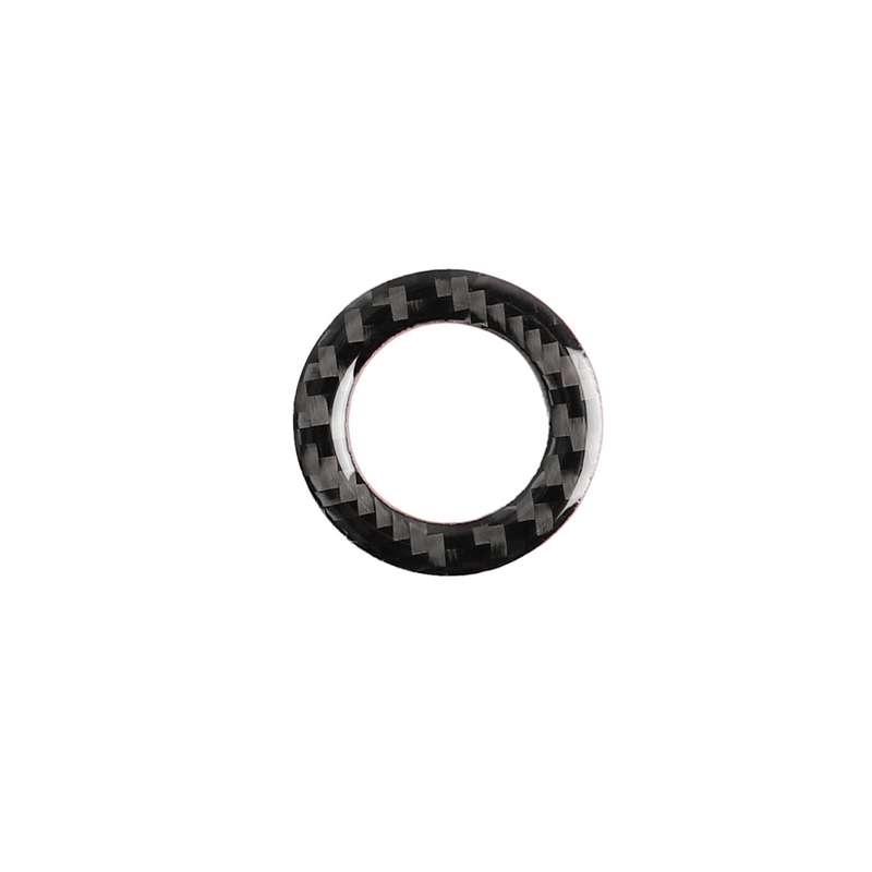 Car Carbon Fiber One-button Start Decorative Sticker for Infiniti Q50 / Q60 2014-2020