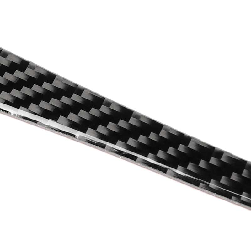 Car Carbon Fiber Left Side of the Dashboard Decorative Sticker for Infiniti Q50 / Q60 2014-2020, Lef