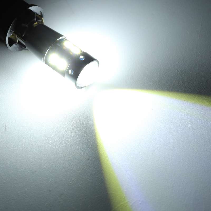 2 PCS T10 DC12V / 2.3W / 6000K / 180LM 10LEDs SMD-3030 Car Clearance Light, with Decoding