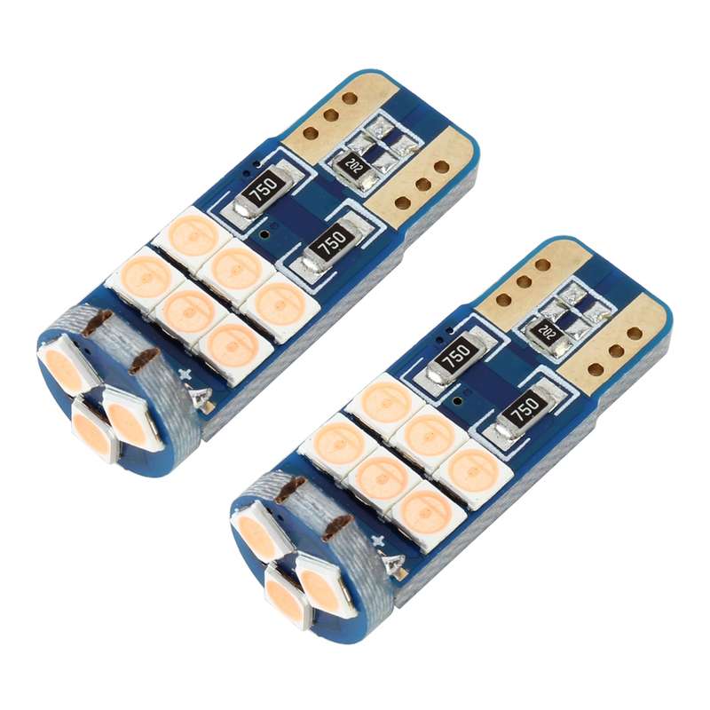 2 PCS T10 DC12 / 1W 9LEDs SMD-3030 Car Clearance Light(Ice Blue Light)