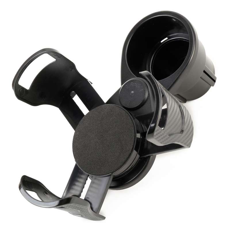 Multi-functional Car Auto Universal Carbon Fiber Texture Cup Holder Drink Holder