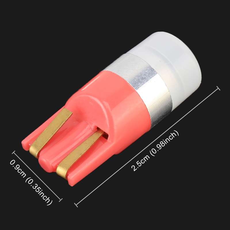 10 PCS T10 / W5W / 168 / 194 DC12V / 0.6W 1LEDs SMD-3030 Car Clearance Light (Blue Light)