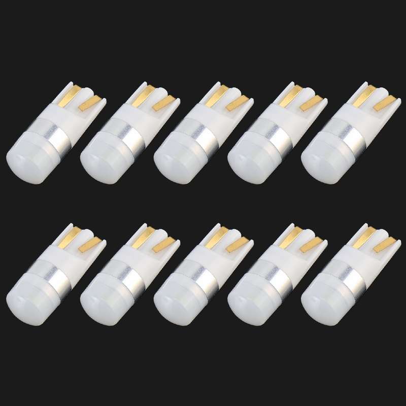 10 PCS T10 / W5W / 168 / 194 DC12V / 0.6W 1LEDs SMD-3030 Car Clearance Light (Blue Light)