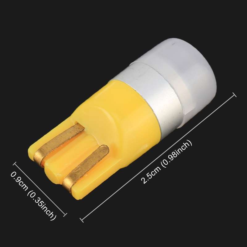 10 PCS T10 / W5W / 168 / 194 DC12V / 0.6W 1LEDs SMD-3030 Car Clearance Light (Blue Light)
