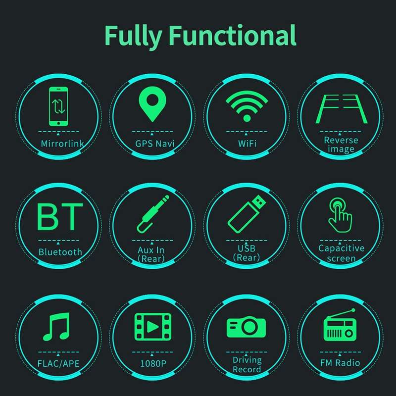 9093 Car HD 9 inch Radio Receiver MP5 Player for Volkswagen, Support FM & Bluetooth & TF Card & GPS