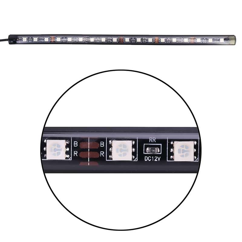 4 in 1 Universal Car Cigarette Lighter Colorful Acoustic LED Atmosphere Lights Colorful Lighting Dec
