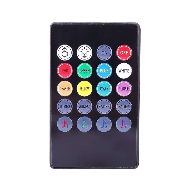 4 in 1 Universal Car Cigarette Lighter Colorful Acoustic LED Atmosphere Lights Colorful Lighting Dec
