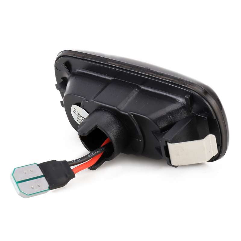 2 PCS DC12V / 3W Car LED Dynamic Blinker Side Lights Flowing Water Turn Signal Light for Audi, Yello