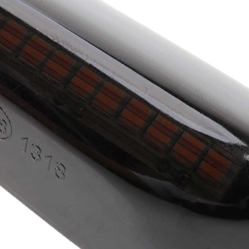2 PCS D12V / 5W Car LED Dynamic Blinker Side Lights Flowing Water Turn Signal Light for BMW, Yellow