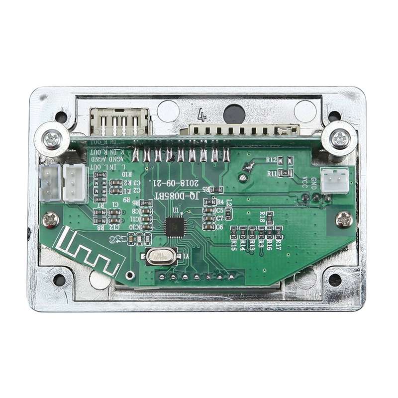 Car 12V Audio MP3 Player Decoder Board FM Radio SD Card USB AUX, with Bluetooth / Remote Control(Sil