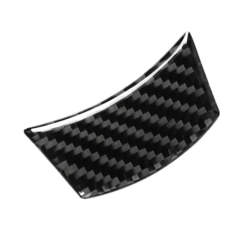 5 in 1 Car Carbon Fiber Solid Color Steering Wheel Button Decorative Sticker for BMW 5 Series E60 20