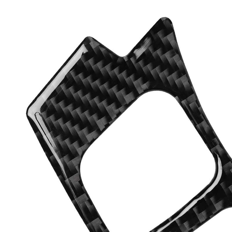 4 in 1 Car Carbon Fiber Steering Wheel Button Decorative Sticker for Lexus IS250 NX200 200t 300h, Le