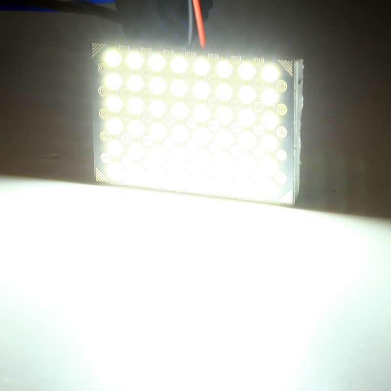 DC12V / 4W / 6000K / 240LM 48LEDs SMD-2835 Car Reading Lamp Dome Light
