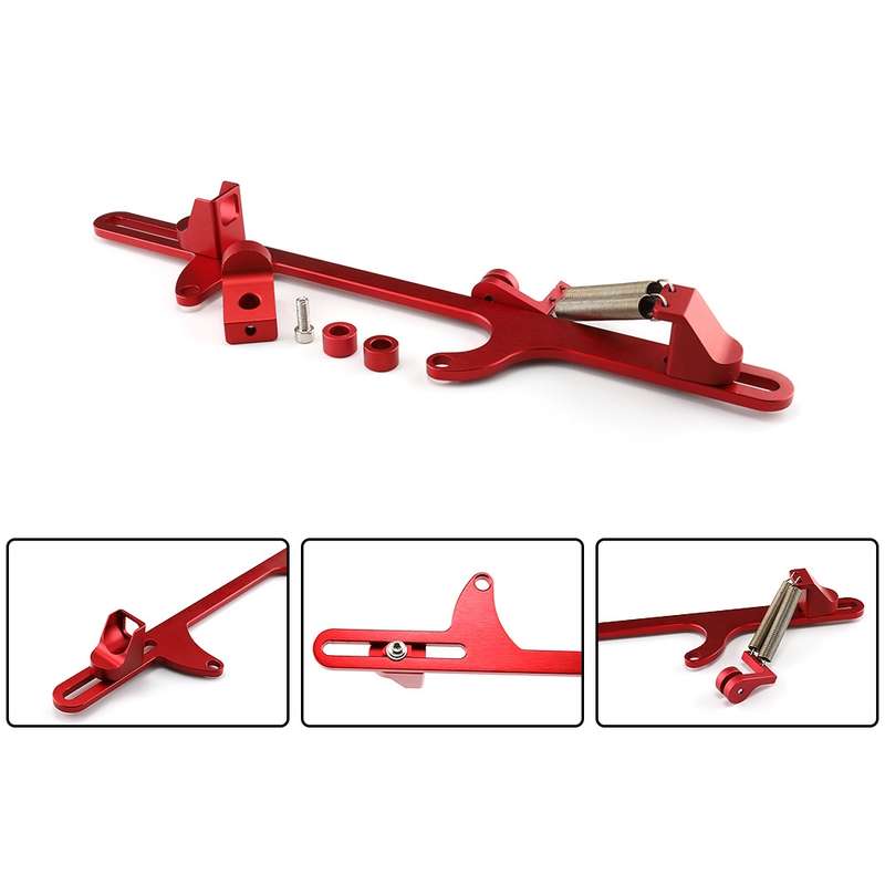 Car Modification Accessories Aluminum Alloy 4500 Series Cable Base Throttle Bracket Throttle Valve C