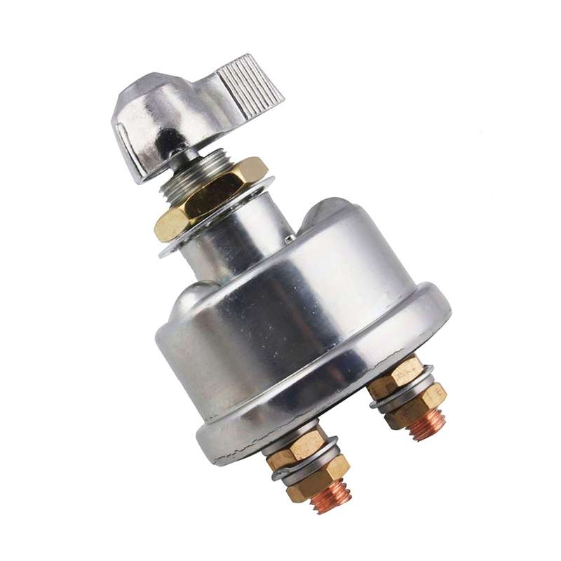 12V 125A Master Battery Disconnect Battery Switch Power Isolator Cut Off Kill Switch for UVT ATV Mar