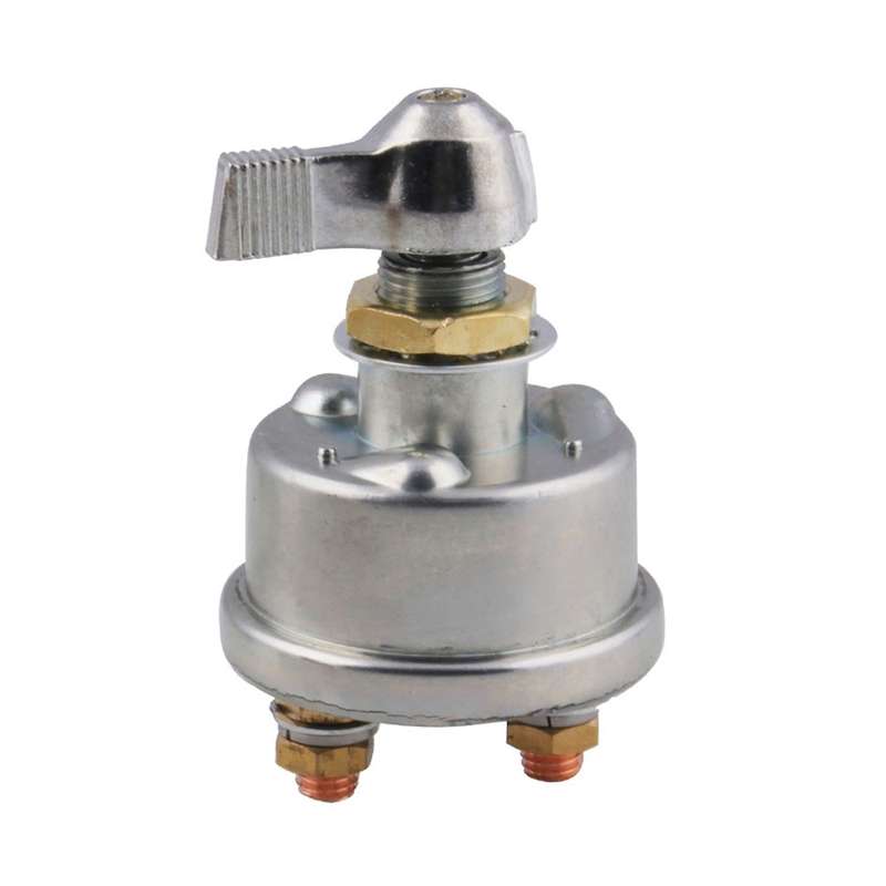 12V 125A Master Battery Disconnect Battery Switch Power Isolator Cut Off Kill Switch for UVT ATV Mar