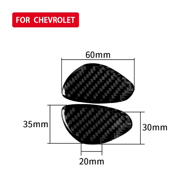 Car Carbon Fiber Center Control Gear Shift Panel Decorative Sticker for Chevrolet Cruze 2009-2015, L