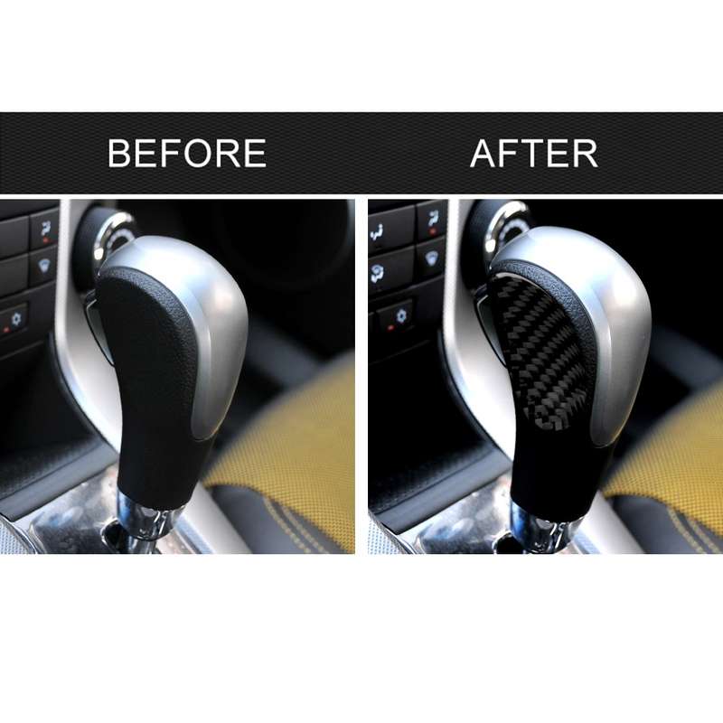 Car Carbon Fiber Center Control Gear Shift Panel Decorative Sticker for Chevrolet Cruze 2009-2015, L