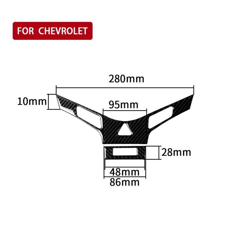Car Carbon Fiber Air Conditioning Panel Decorative Sticker for Chevrolet Cruze 2009-2015, Left and R