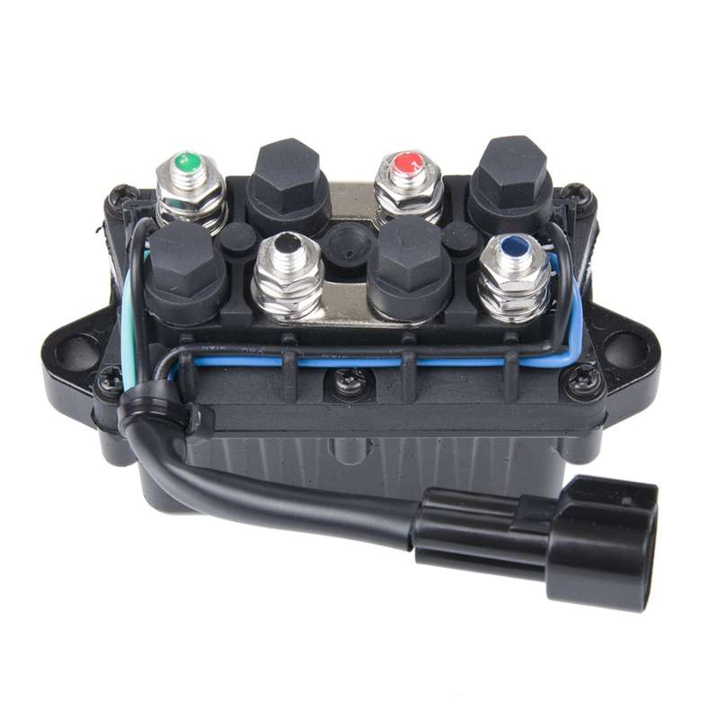 12V / 120A Outboard Lifting Tilt Trim Relay for Yamaha Motors Replacement 61A-81950-00-00 3 PIN Conn