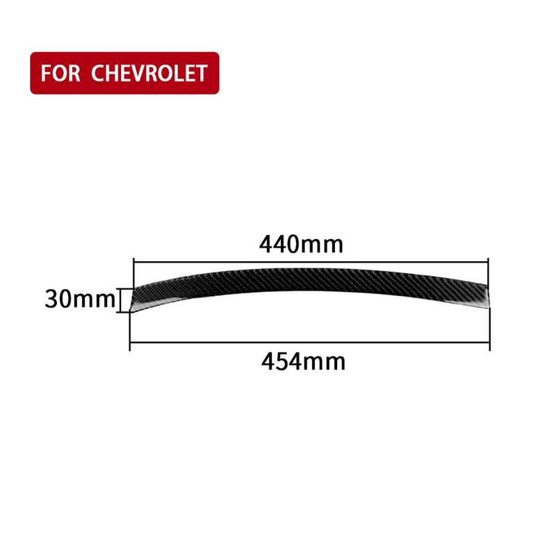 Car Carbon Fiber Dashboard Decorative Stripe for Chevrolet Cruze 2009-2015, Left Drive