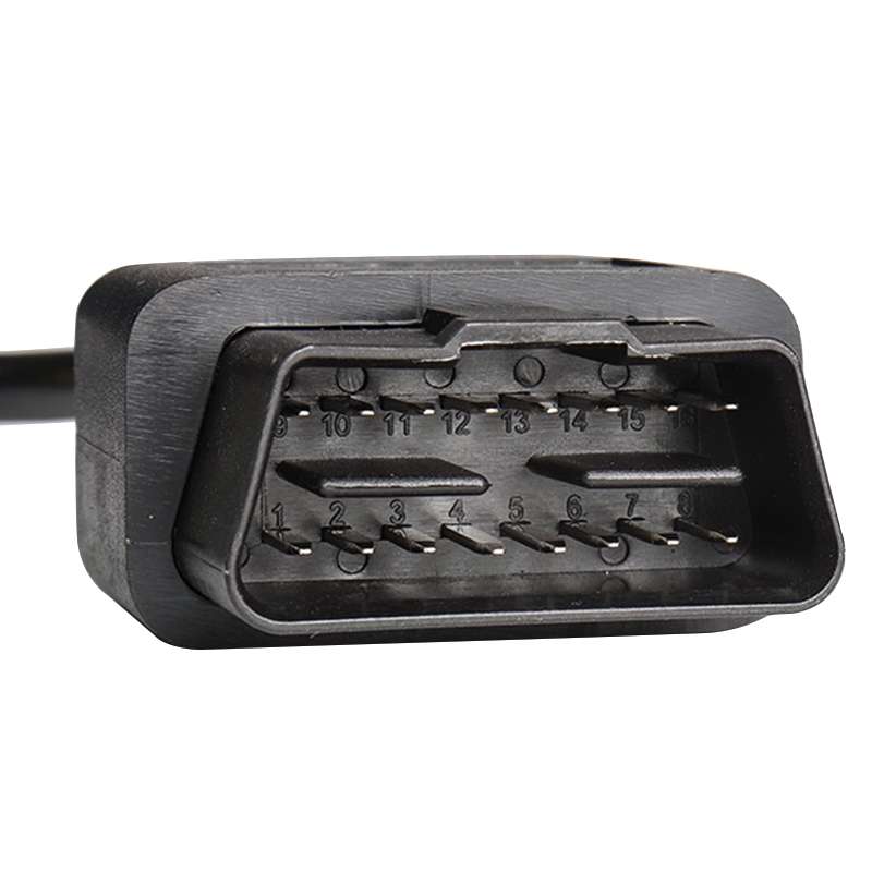 16PIN Male OBD Cable Opening Line OBD 2 Extension Cable for Car Diagnostic Scanner, Cable Length: 15