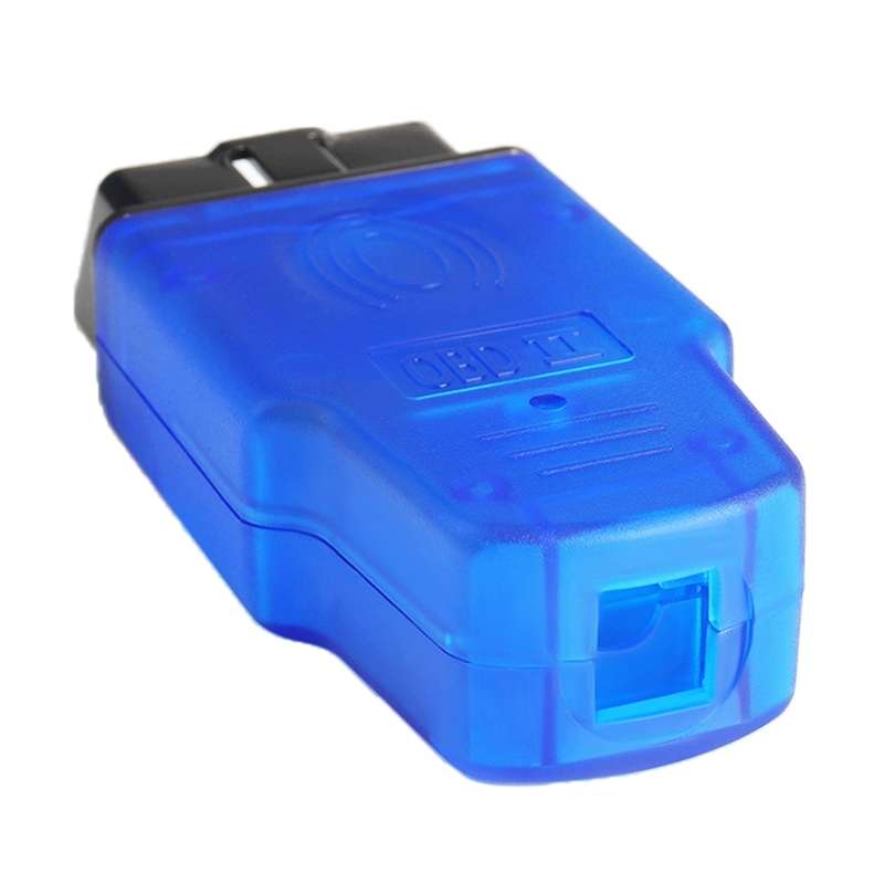 Car OBD 2 Male Connector OBD Plug Fingerprint Case