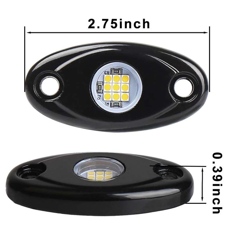 Universal Car Chassis Atmosphere Lights Decorative Lamp Deck Light (Blue Light)