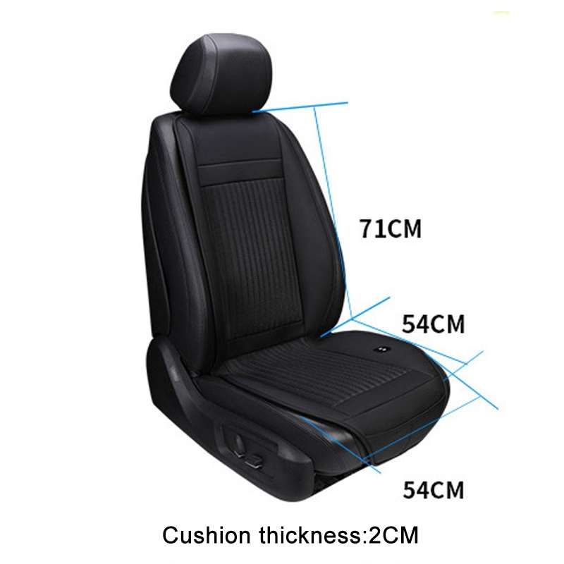 Car 12V Cushion Summer USB Breathable Ice Silk Seat Cover, Eight Fans + Ventilation and Refrigeratio