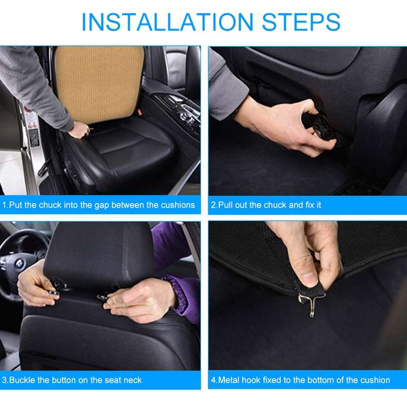 Car 12V Cushion Summer USB Breathable Ice Silk Seat Cover, Eight Fans + Ventilation and Refrigeratio
