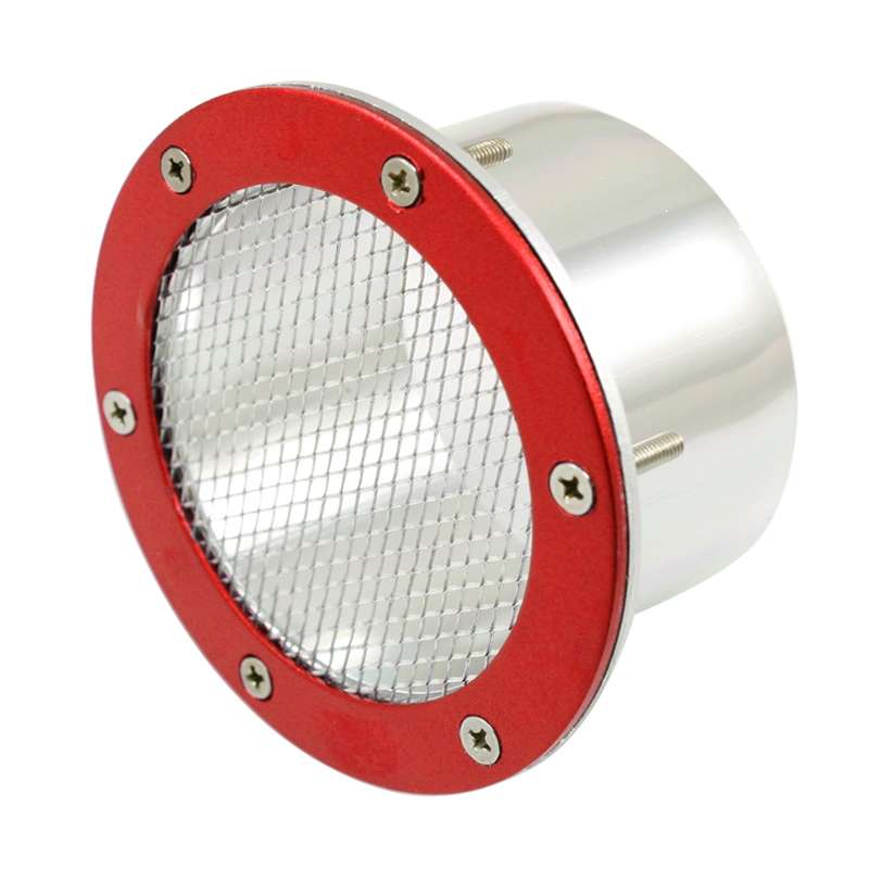 XH-UN017 Car Universal Modified Aluminum Air Inlet Decoration (Blue)