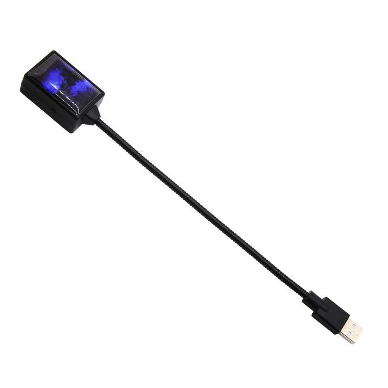 5V 0.1W IPX4 Car Rotating Star Lights Starry Sky Atmosphere Lamp (Blue Light)