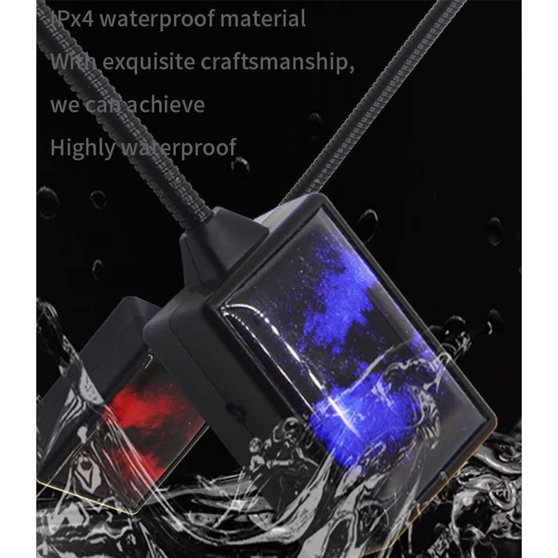 5V 0.1W IPX4 Car Rotating Star Lights Starry Sky Atmosphere Lamp (Blue Light)