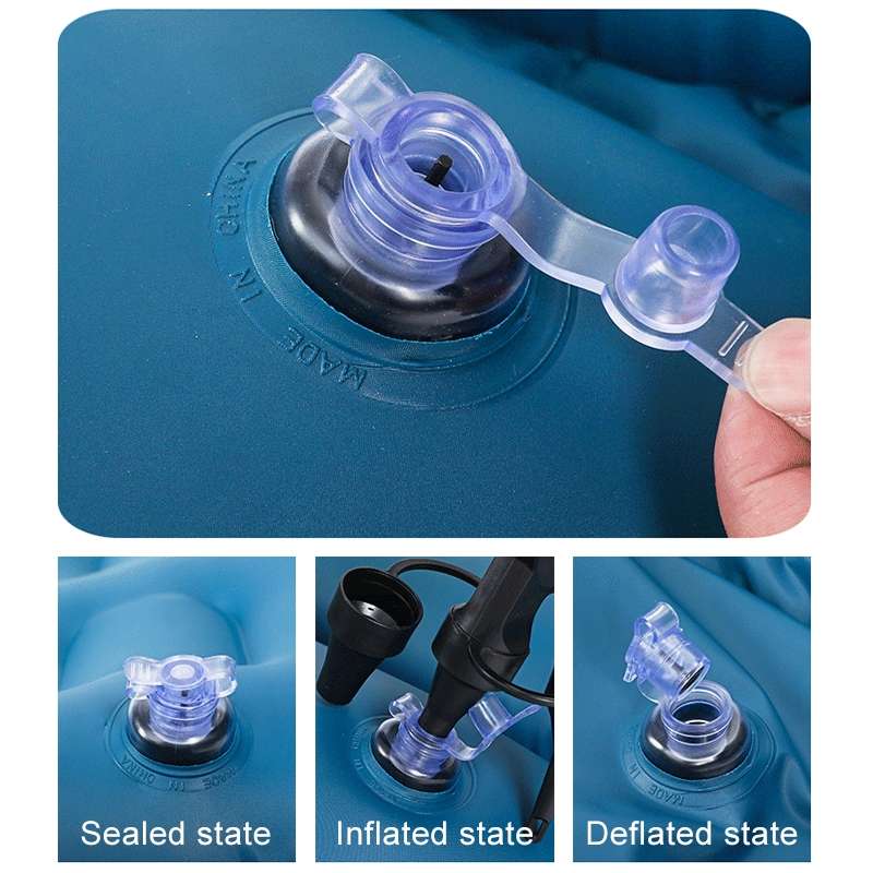 Universal Car Cartoon Travel Inflatable Mattress Air Bed Camping Back Seat Couch with Head Protector