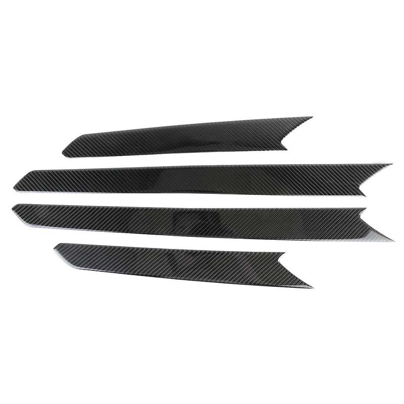 Car Carbon Fiber Door Panel Decorative Sticker for Volkswagen Tiguan L