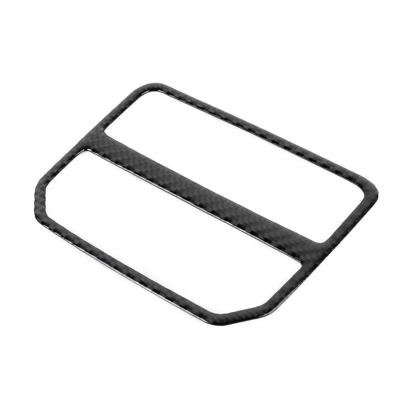 Car Carbon Fiber Rear Air Outlet Frame Decorative Sticker for Volkswagen Tiguan L