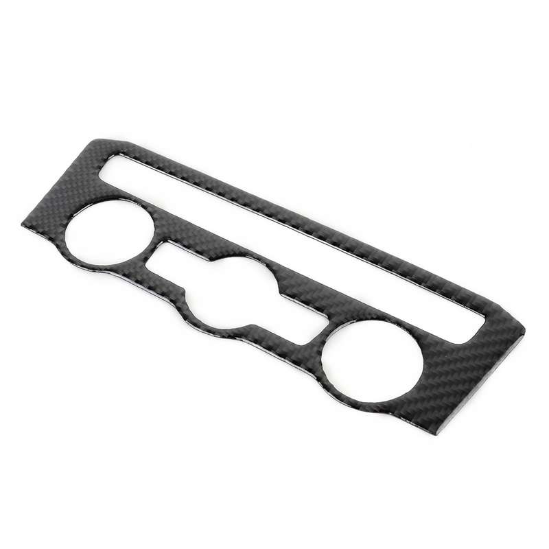 Car Carbon Fiber Air Conditioning Panel Decorative Sticker for Volkswagen Tiguan L, High Configurati