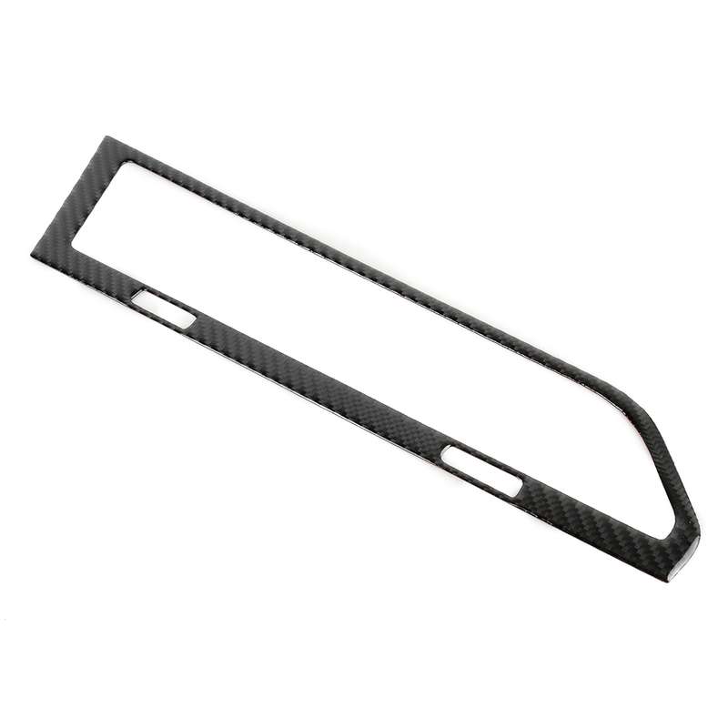 Car Carbon Fiber Central Control Air Outlet Frame Decorative Sticker for Volkswagen Tiguan L