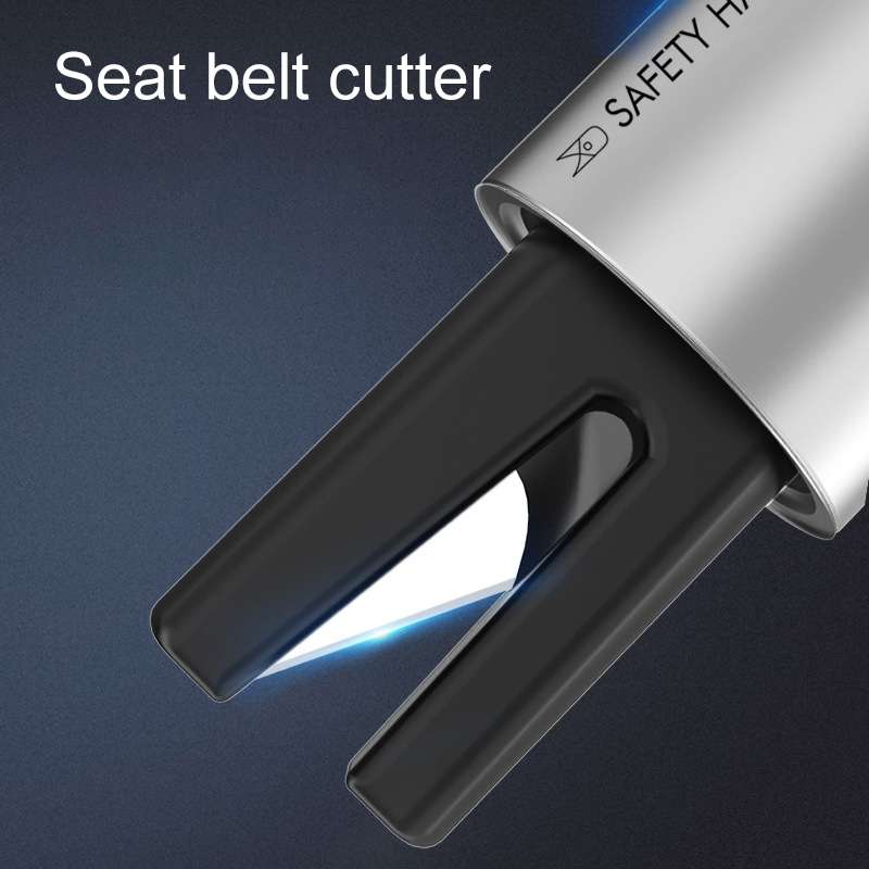 2 in 1 Car Multifunctional Safety Rescue Hammer Life Saving Escape Emergency Hammer Seat Belt Cutter